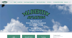 Desktop Screenshot of alberthaviation.com